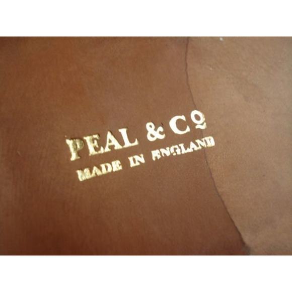 9.5 D Peal & Co Brooks Brothers Leather Oxford Dress Shoes Made in England